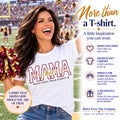 Cheer Mama white shirt