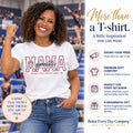 Gymnastics Mama white shirt