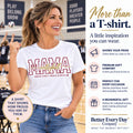 Volleyball Mama white shirt