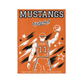 Personalized Basketball Blanket - Player Spotlight Design | Custom Team Name, Number & Player Name | 2 Styles, Your Team Colors | Plush Throw