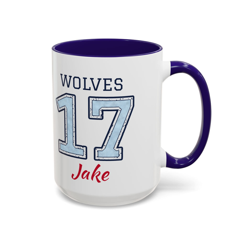 Personalized Hockey Mom Mug - Proud Today. Proud Always. | Custom Team Name, Number & Player Name | Hockey Dad, Grandma Gift | 15 oz