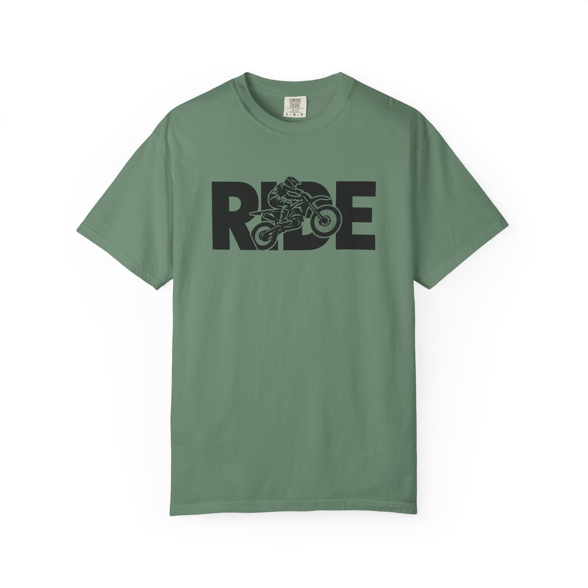 RIDE Dirt Bike T-Shirt | Dirt Bike Rider Graphic | Comfort Colors Tee
