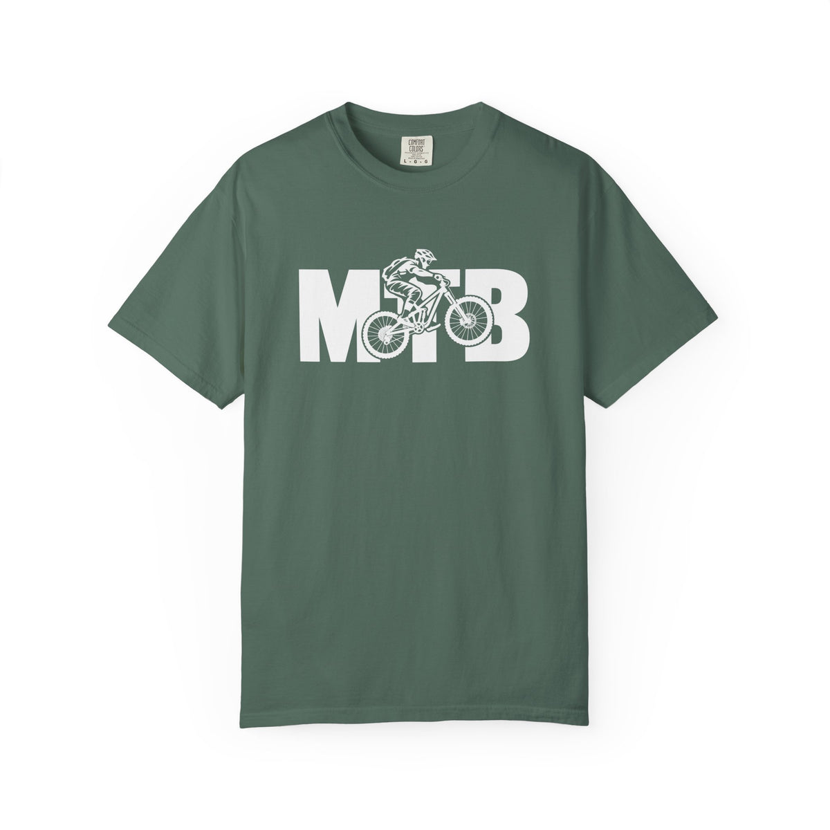 MTB Mountain Bike T-Shirt | Mountain Bike Rider Graphic | Comfort Colors Tee