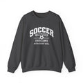 Soccer Athletics Sweatshirt | Excellence Is Earned With Every Goal | Soccer Gildan Crewneck