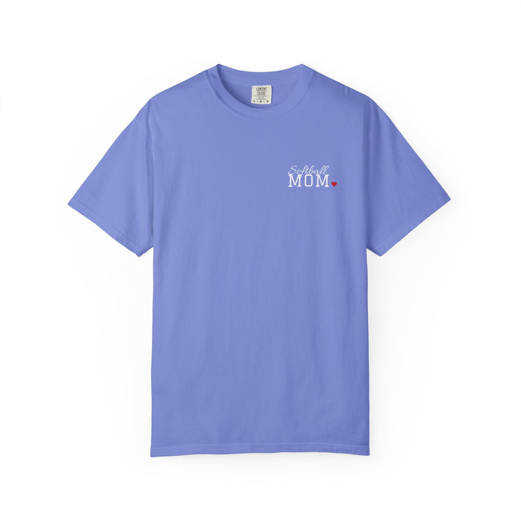 Personalized Softball Family Jersey Shirt - Proud Today. Proud Always. | Mom, Dad, Nana, Coach & More | Custom Team Name, Number & Player Name | Comfort Colors Tee