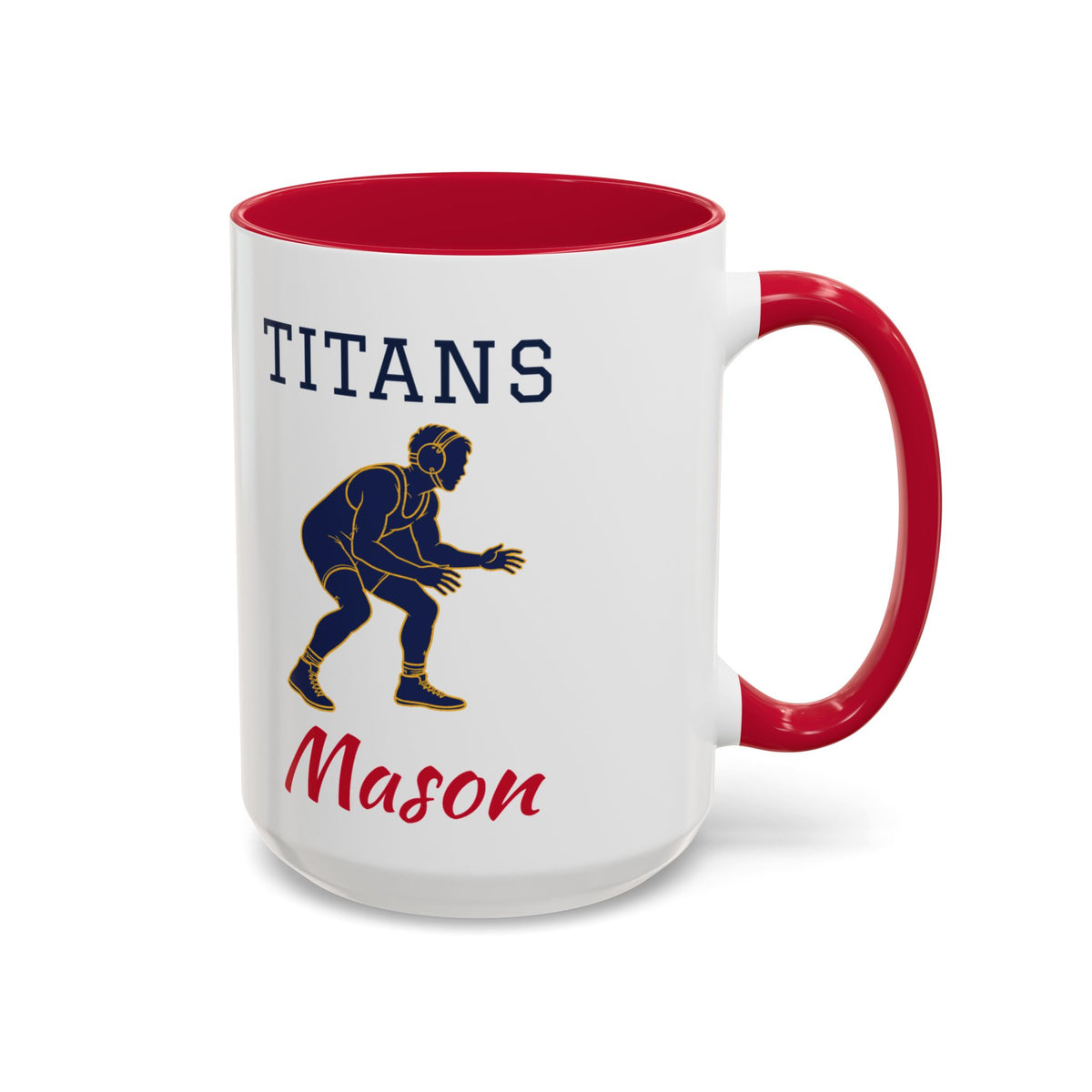 Personalized Wrestling Mom Mug - Proud Today. Proud Always. | Custom Team Name & Wrestler Name | Wrestling Dad, Grandma Gift | 15 oz
