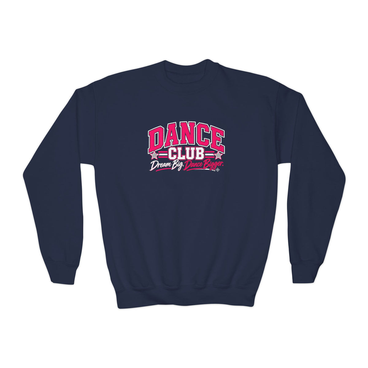 Dance Club Youth Sweatshirt | Dream Big, Dance Bigger | Girls Dance Youth Crewneck