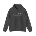 Personalized Cat Dad Hoodie - Loved Better Every Day | Pet Names on Sleeve | Choose Your Style | Custom Cat Dad Gift | Gildan Hoodie