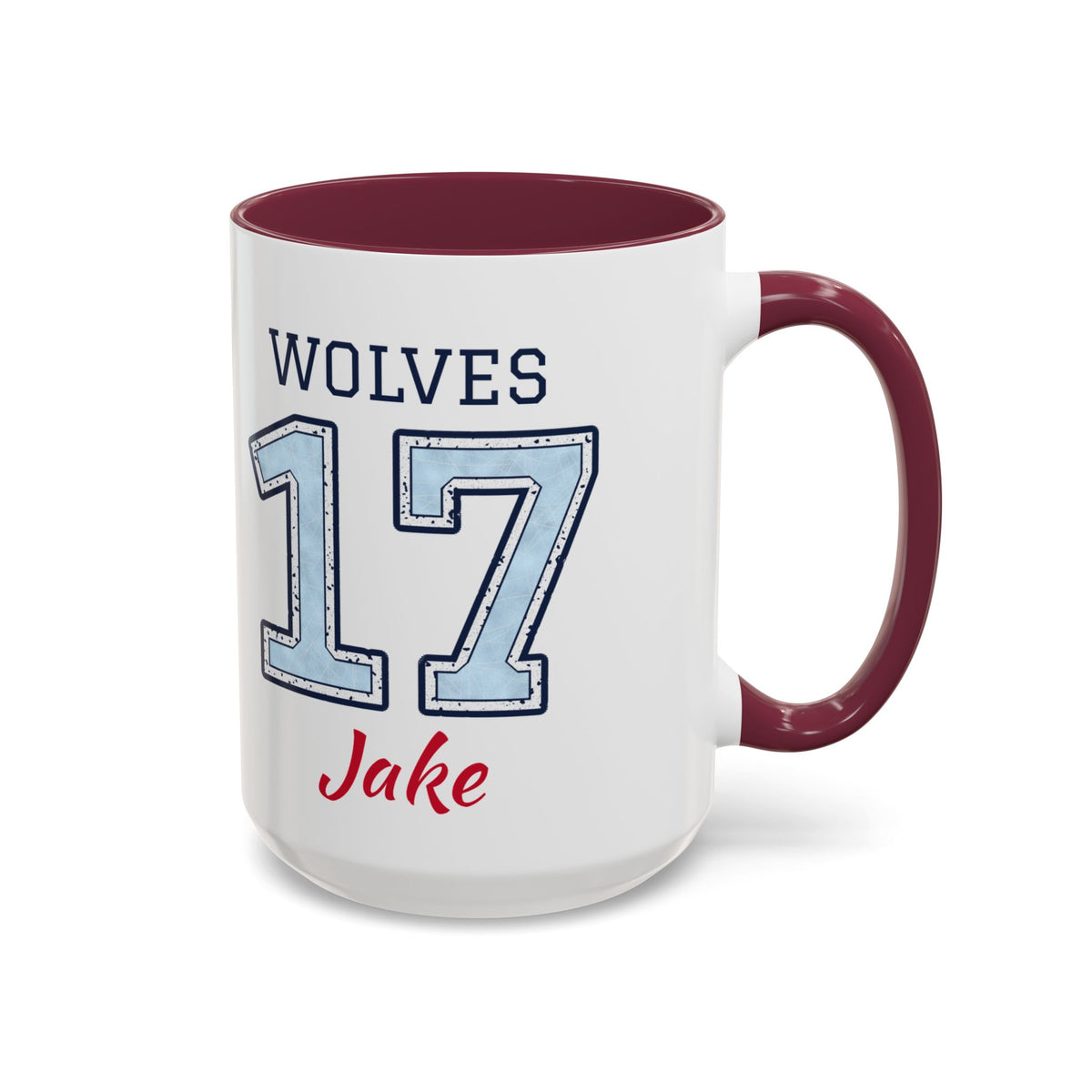 Personalized Hockey Mom Mug - Proud Today. Proud Always. | Custom Team Name, Number & Player Name | Hockey Dad, Grandma Gift | 15 oz