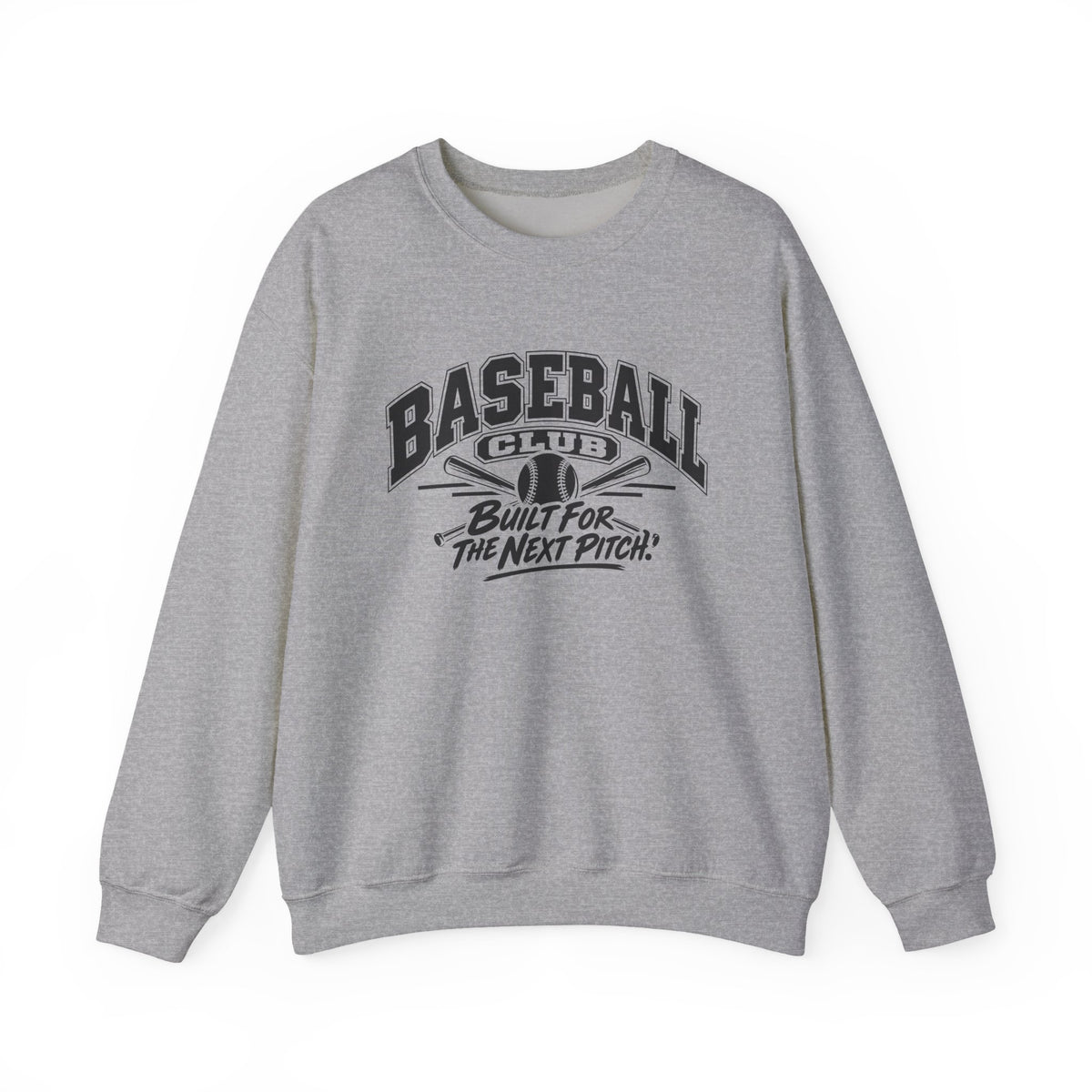 Baseball Club Sweatshirt | Built for the Next Pitch | Baseball Gildan Crewneck