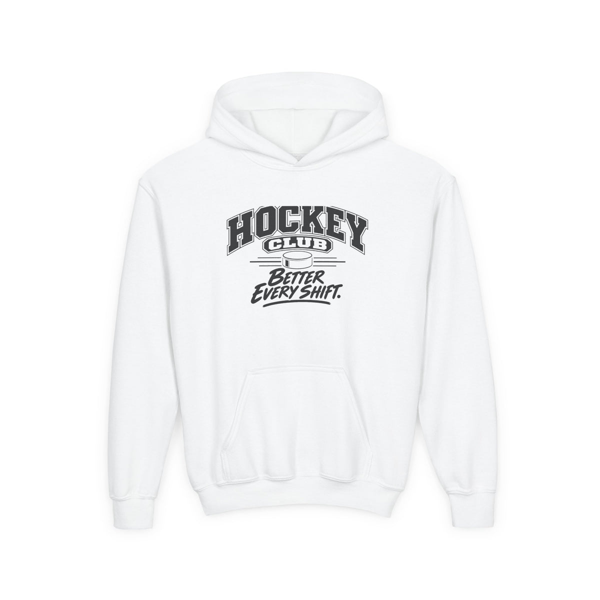 Hockey Club Youth Hoodie | Better Every Shift | Kids Hockey Youth Hoodie