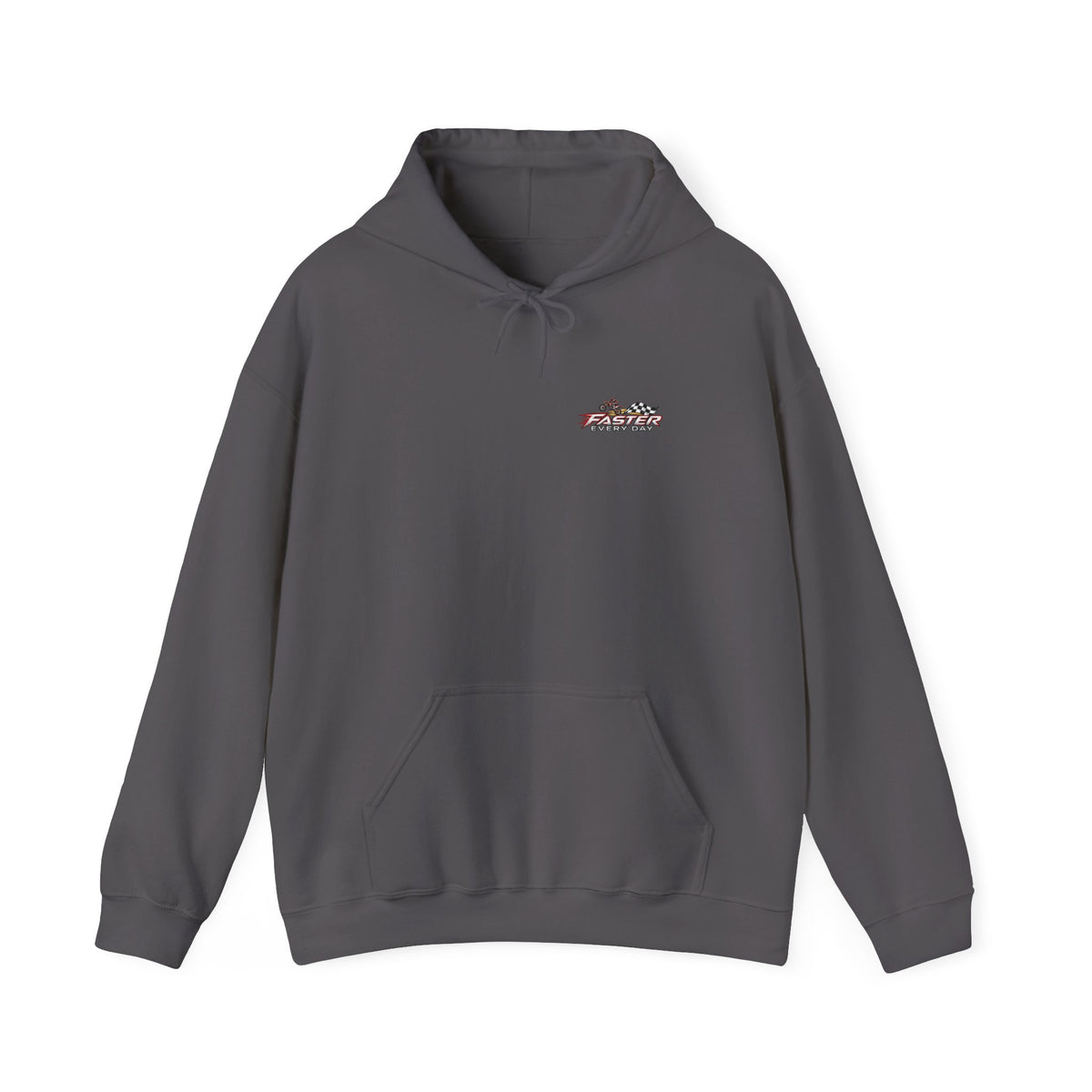 Send It - The Biggest Jumps Begin with Belief | Motocross Dirt Bike Hoodie | Front Logo and Back Print | Gildan Hoodie