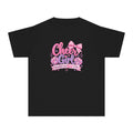 Cheer Girl Youth T-Shirt | Beautiful From Bow to Toe | Girls Cheer Comfort Colors Youth Tee