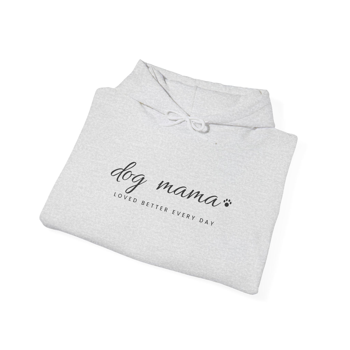 Personalized Dog Mama Hoodie - Loved Better Every Day | Pet Names on Sleeve | Choose Your Style | Custom Dog Mom Gift | Gildan Hoodie