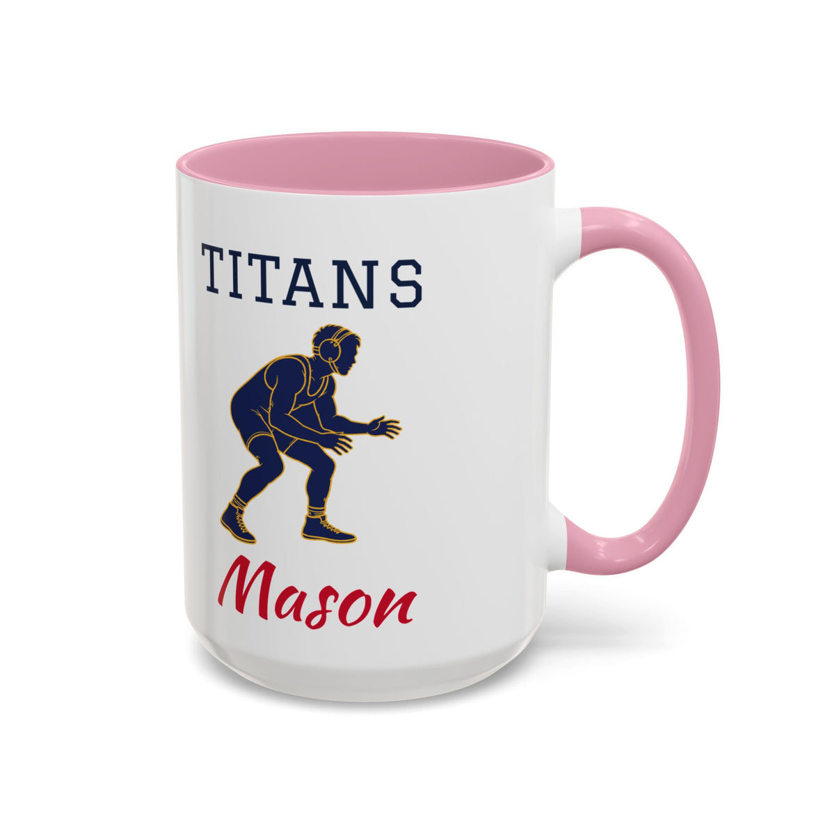 Personalized Wrestling Mom Mug - Proud Today. Proud Always. | Custom Team Name & Wrestler Name | Wrestling Dad, Grandma Gift | 15 oz