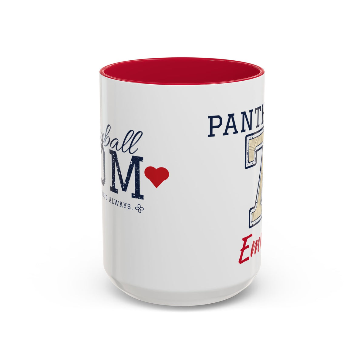 Personalized Volleyball Mom Mug - Proud Today. Proud Always. | Custom Team Name, Number & Player Name | Volleyball Dad, Grandma Gift | 15 oz