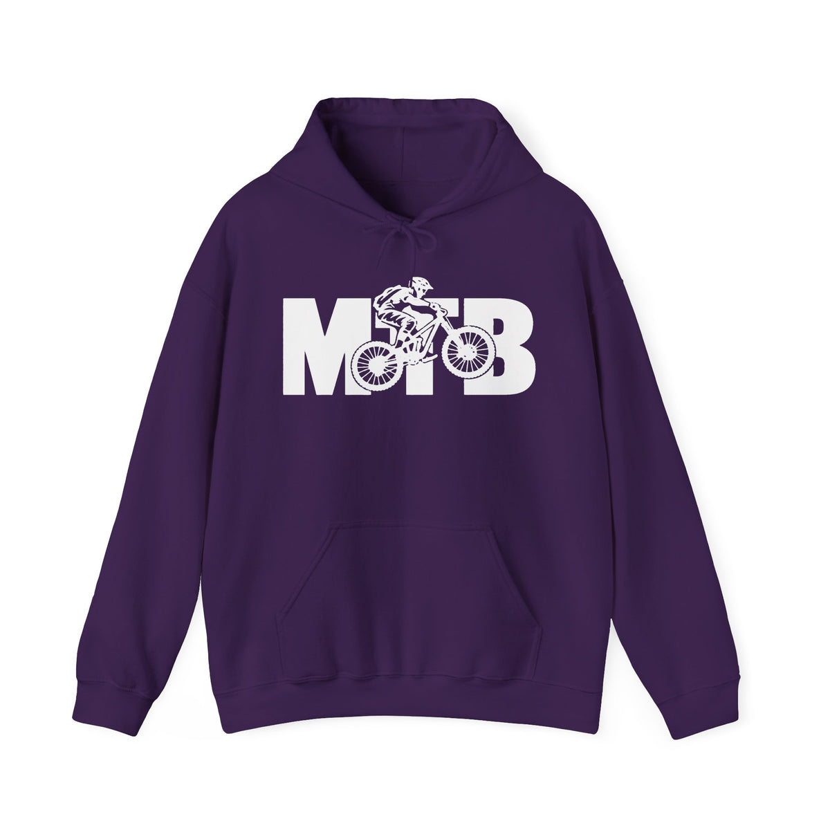 MTB Mountain Bike Hoodie | Mountain Bike Rider Graphic | Gildan Hoodie