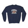 Football Club Youth Sweatshirt | Work Hard, Play Fearless | Kids Football Youth Crewneck