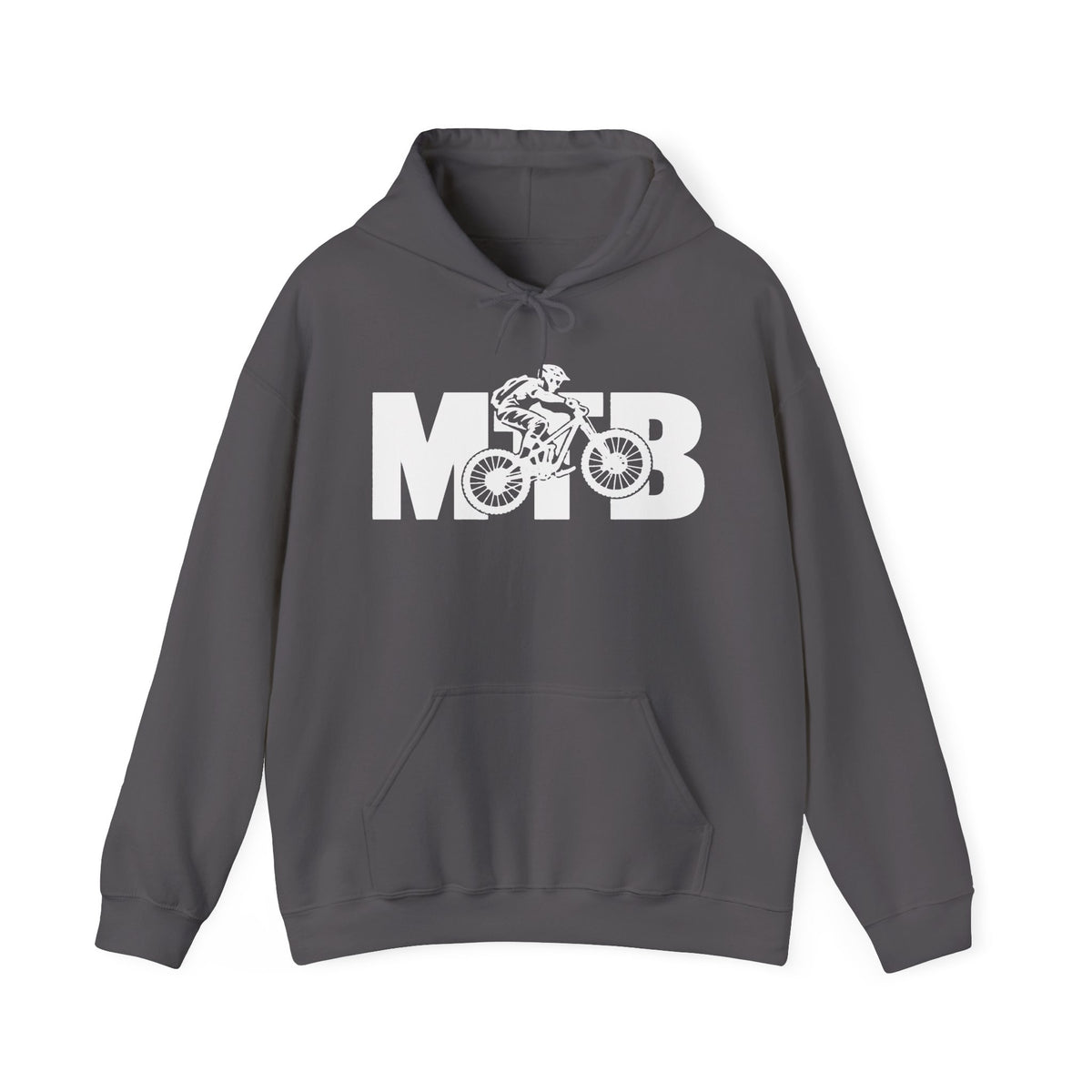 MTB Mountain Bike Hoodie | Mountain Bike Rider Graphic | Gildan Hoodie