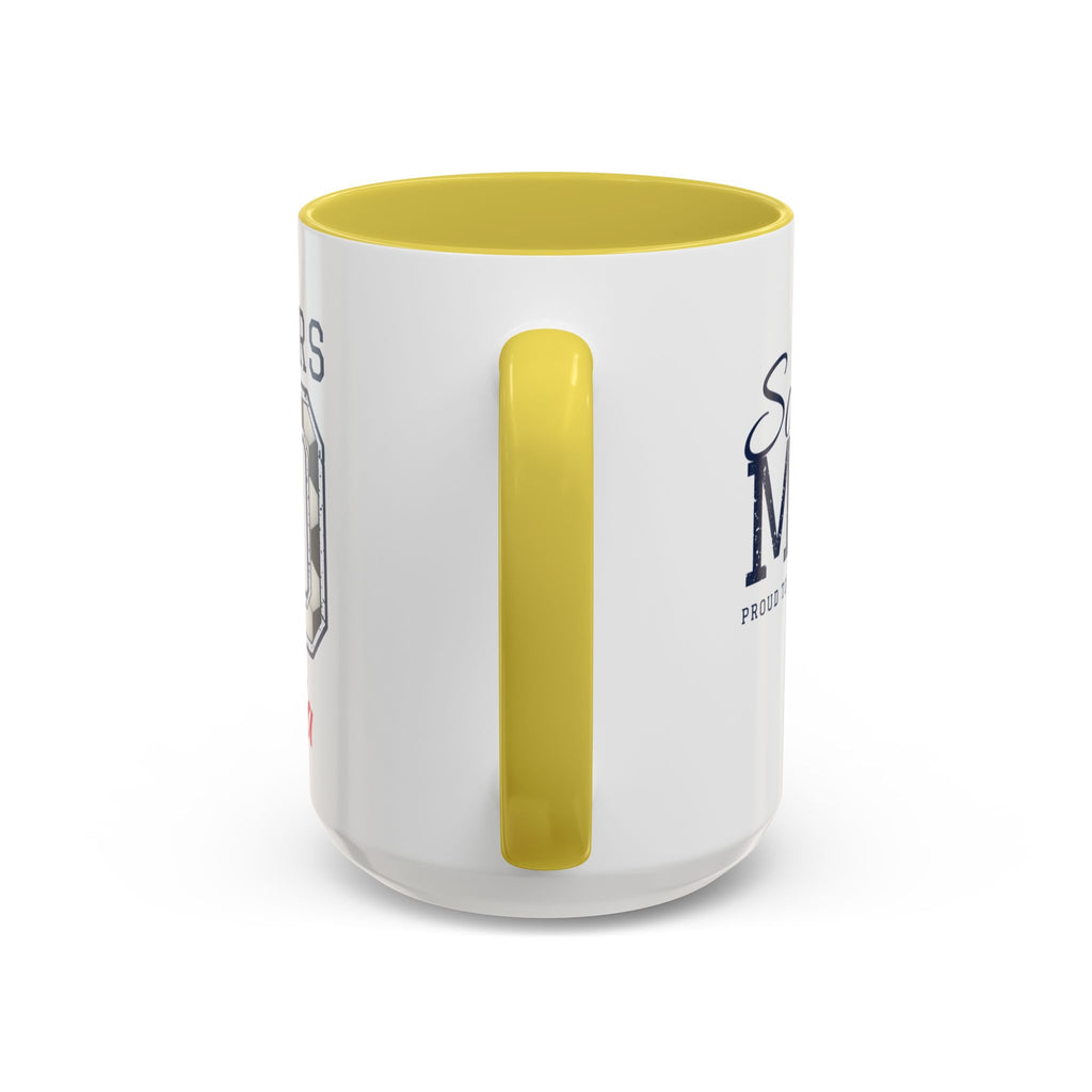 Personalized Soccer Mom Mug - Proud Today. Proud Always. | Custom Team Name, Number & Player Name | Soccer Dad, Grandma Gift | 15 oz