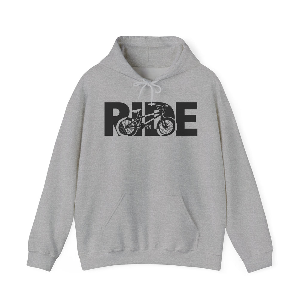RIDE BMX Hoodie | BMX Bike Graphic | Gildan Hoodie