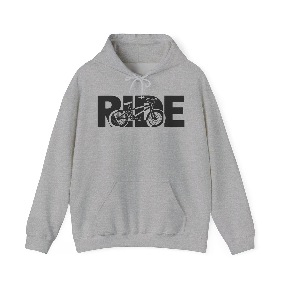 RIDE BMX Hoodie | BMX Bike Graphic | Gildan Hoodie