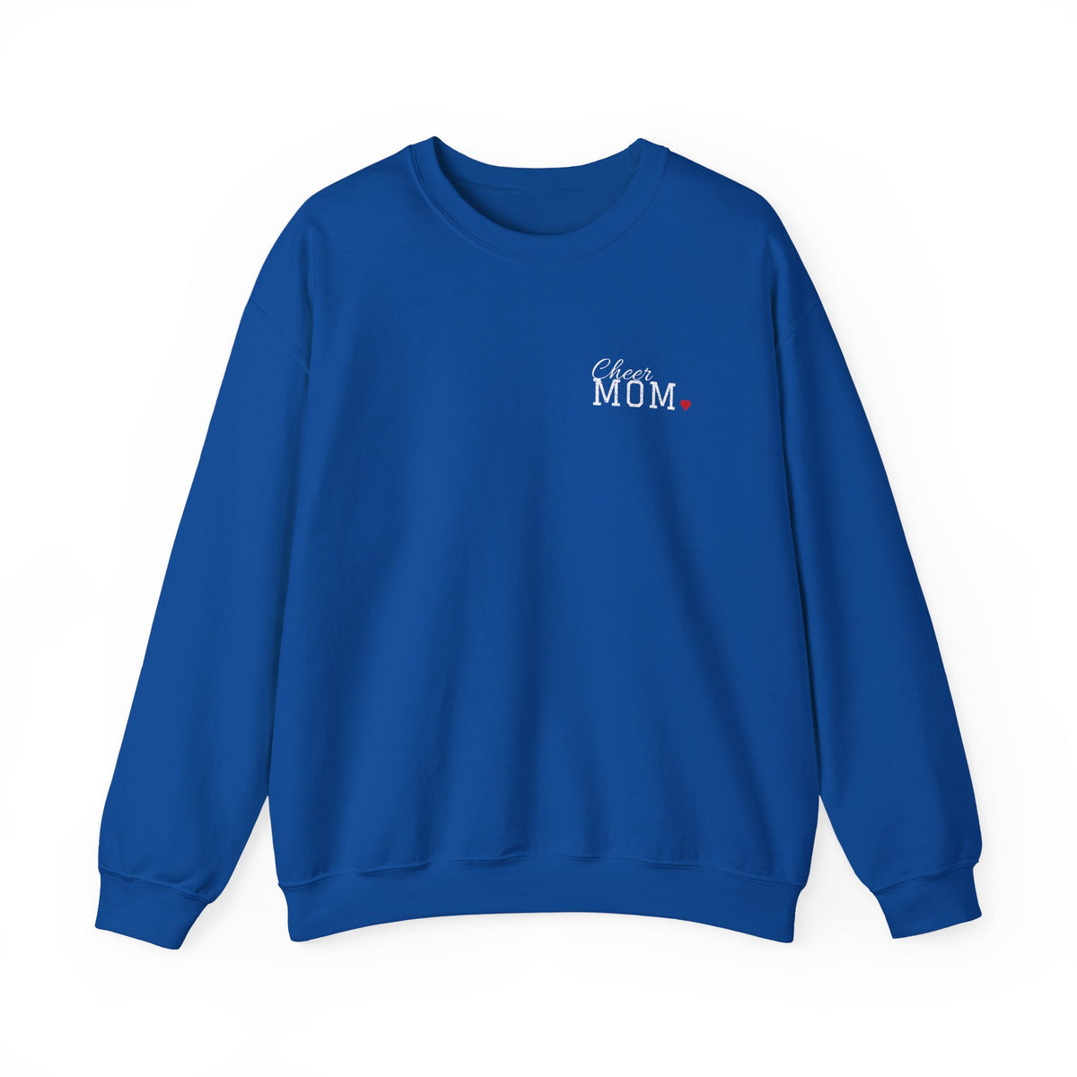Personalized Cheer Family Jersey Sweatshirt - Proud Today. Proud Always. | Mom, Dad, Nana, Coach & More | Custom Team Name, Cheerleader Name & Bow Color | Gildan Sweatshirt