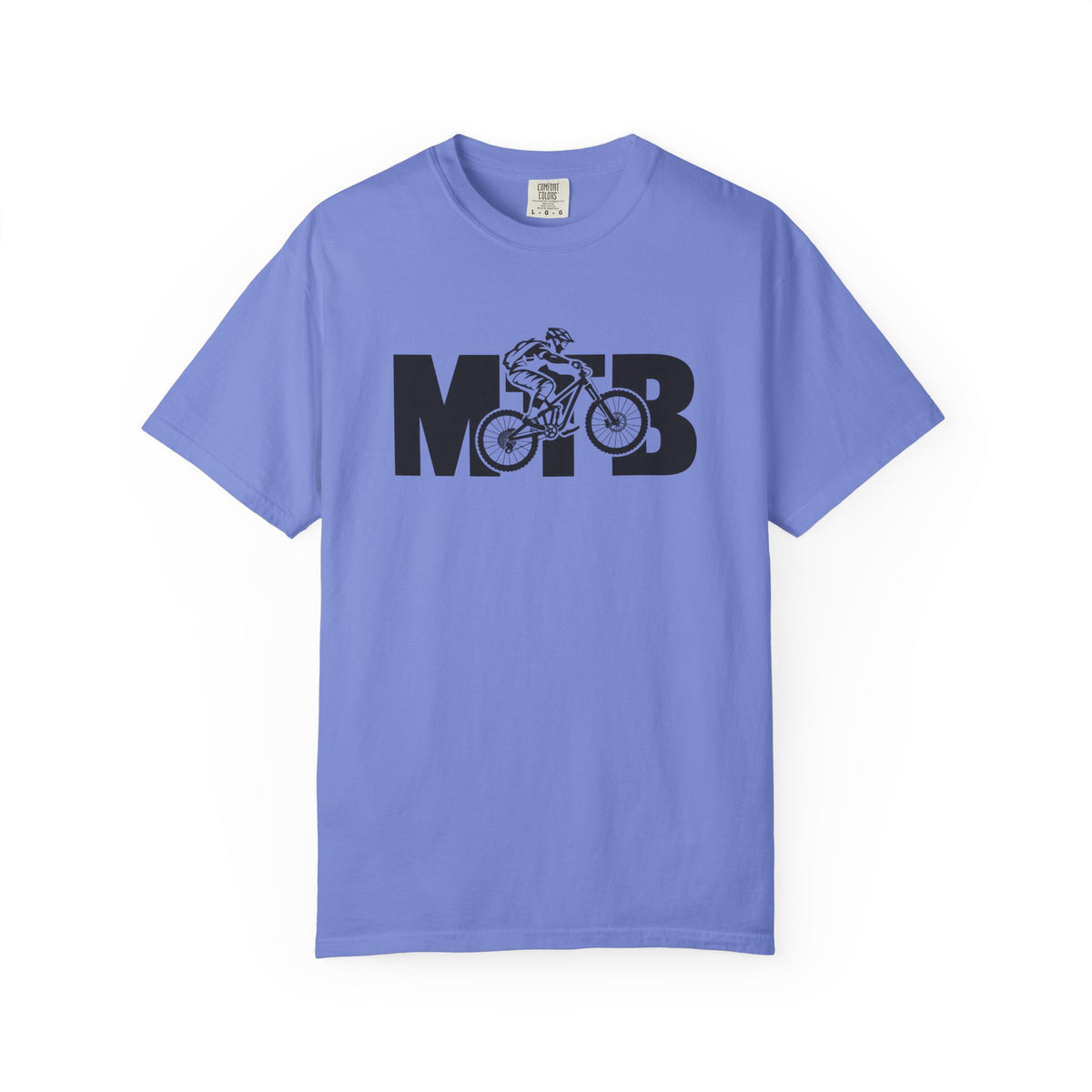 MTB Mountain Bike T-Shirt | Mountain Bike Rider Graphic | Comfort Colors Tee