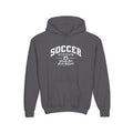 Soccer Department Youth Hoodie | Dream Big, Play Bigger | Kids Soccer Youth Hoodie