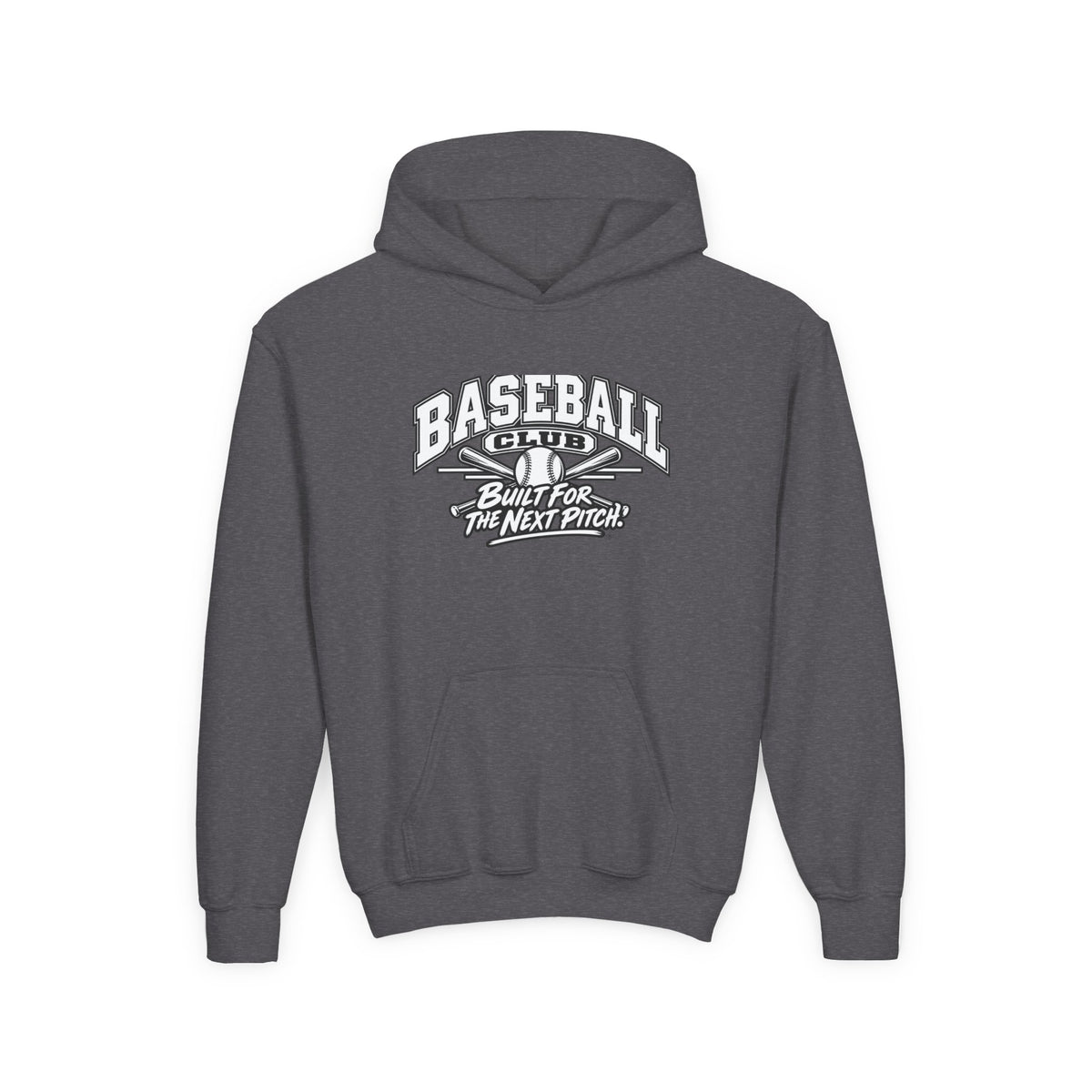 Baseball Club Youth Hoodie | Built for the Next Pitch | Kids Baseball Youth Hoodie