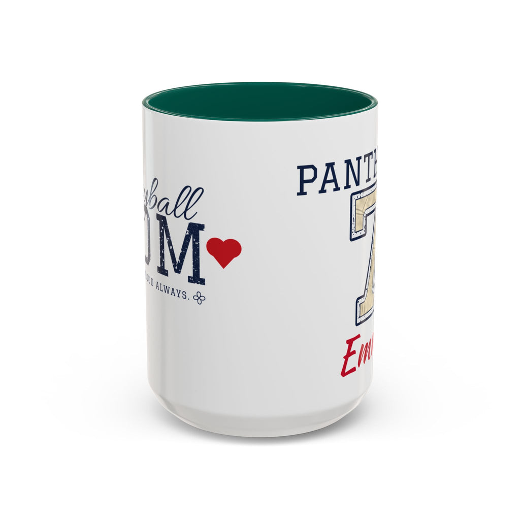 Personalized Volleyball Mom Mug - Proud Today. Proud Always. | Custom Team Name, Number & Player Name | Volleyball Dad, Grandma Gift | 15 oz