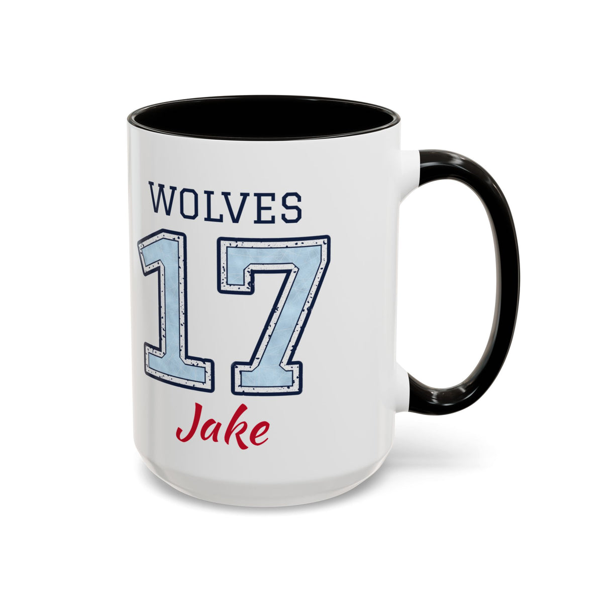 Personalized Hockey Mom Mug - Proud Today. Proud Always. | Custom Team Name, Number & Player Name | Hockey Dad, Grandma Gift | 15 oz