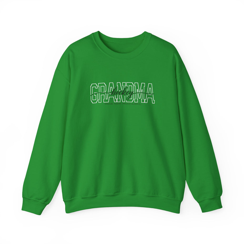 Hockey Grandma Sweatshirt - Proud Today. Proud Always. | Choose Your Team Color | Gildan Crewneck