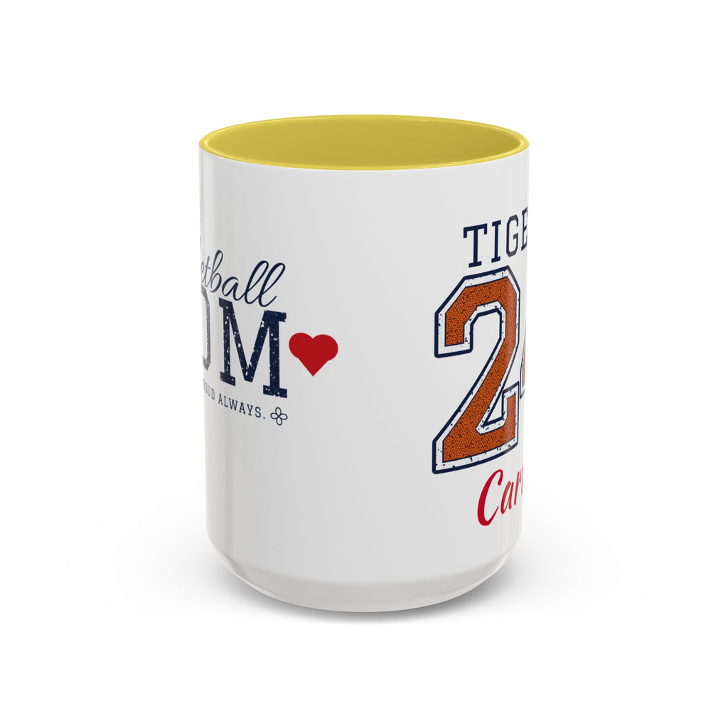 Personalized Basketball Mom Mug - Proud Today. Proud Always. | Custom Team Name, Number & Player Name | Basketball Dad, Grandma Gift | 15 oz