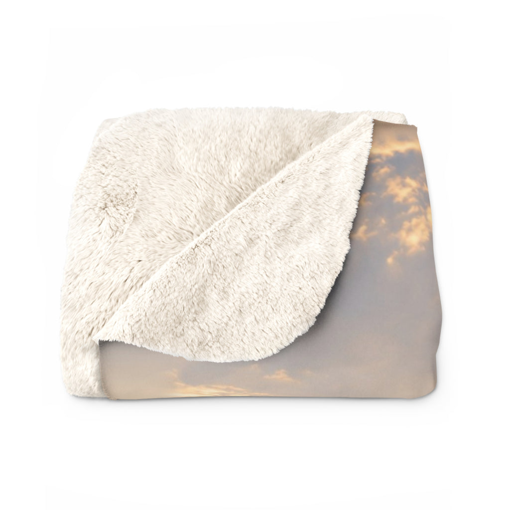Gratitude Motivational Sherpa Blanket | Inspirational Quote Sherpa Fleece Throw | Uplifting Gift | Better Every Day