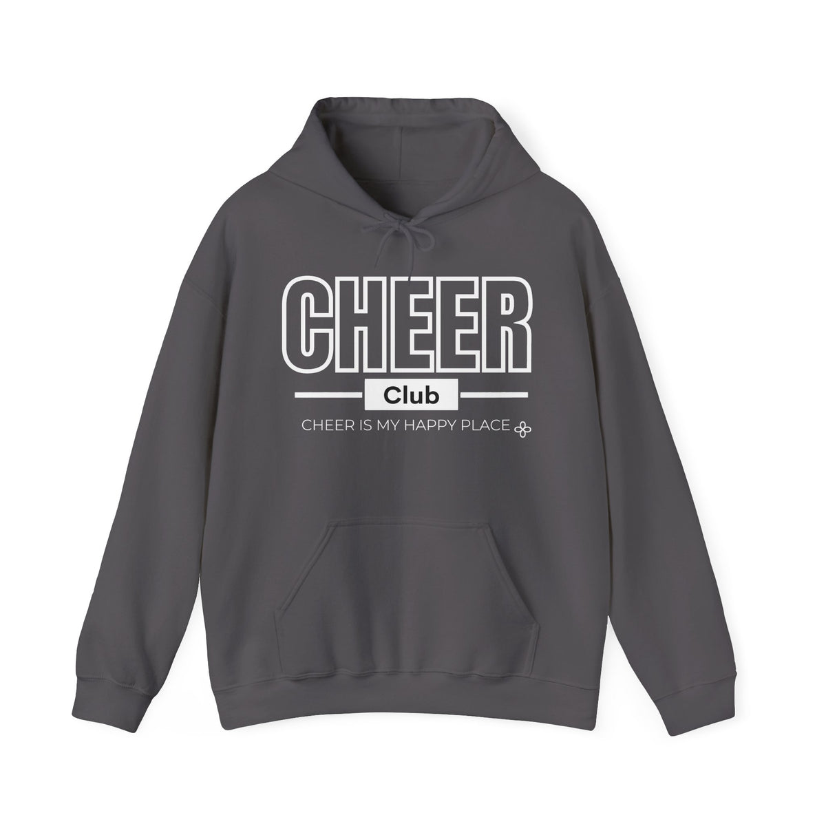 Cheer Club Hoodie | Cheer Is My Happy Place | Cheer Gildan Hoodie