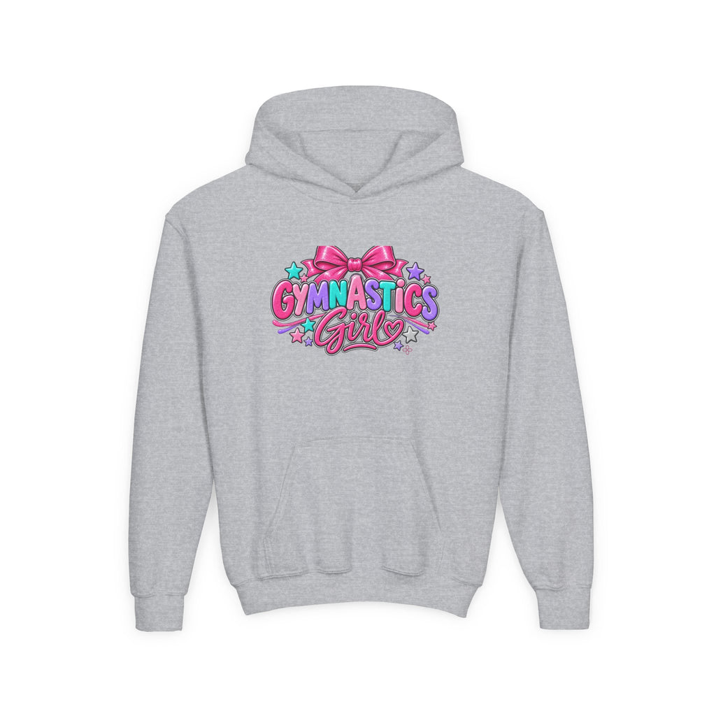 Gymnastics Girl Youth Hoodie | Girls Gymnastics Youth Hoodie
