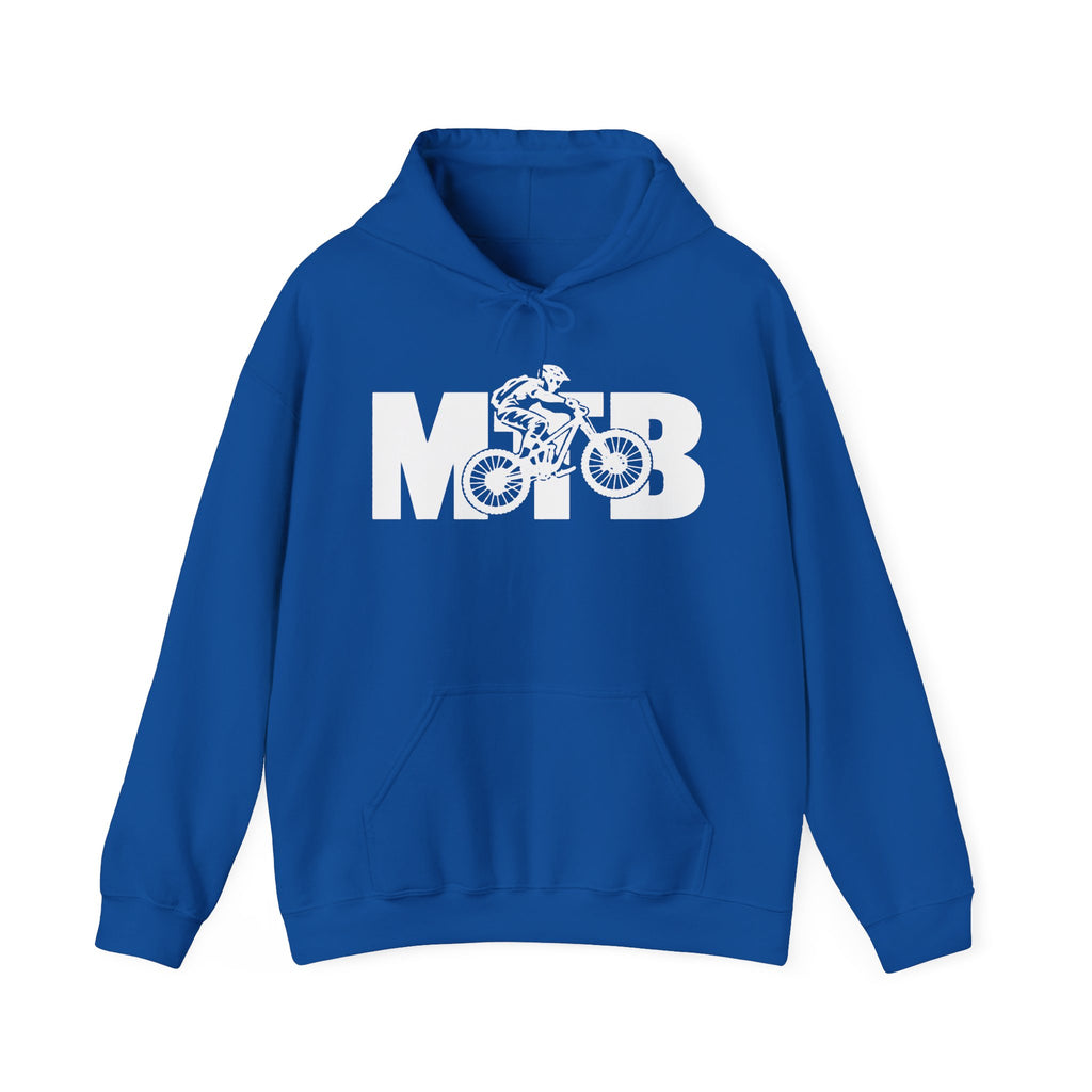 MTB Mountain Bike Hoodie | Mountain Bike Rider Graphic | Gildan Hoodie