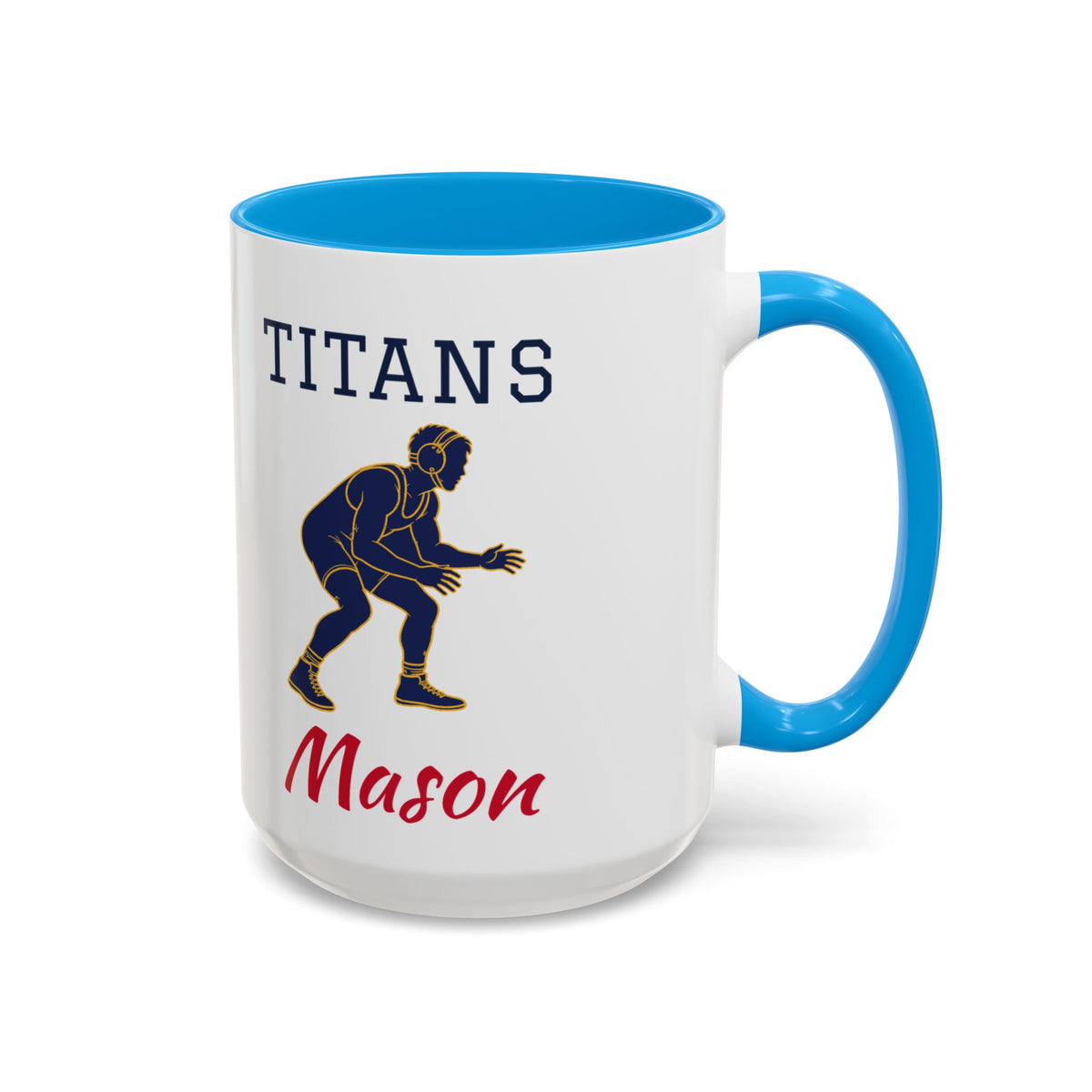 Personalized Wrestling Mom Mug - Proud Today. Proud Always. | Custom Team Name & Wrestler Name | Wrestling Dad, Grandma Gift | 15 oz
