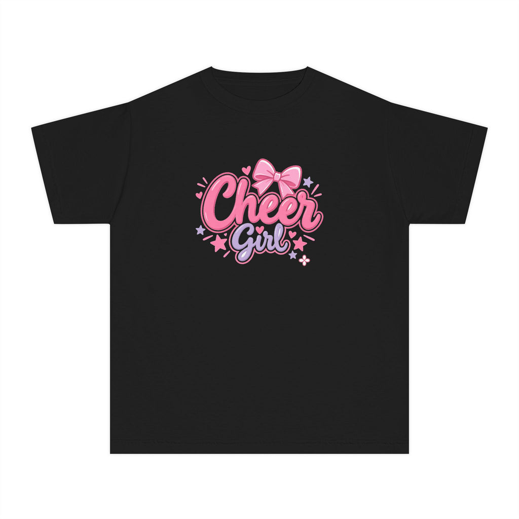 Cheer Girl Youth T-Shirt | Girls Cheer Comfort Colors Youth Tee