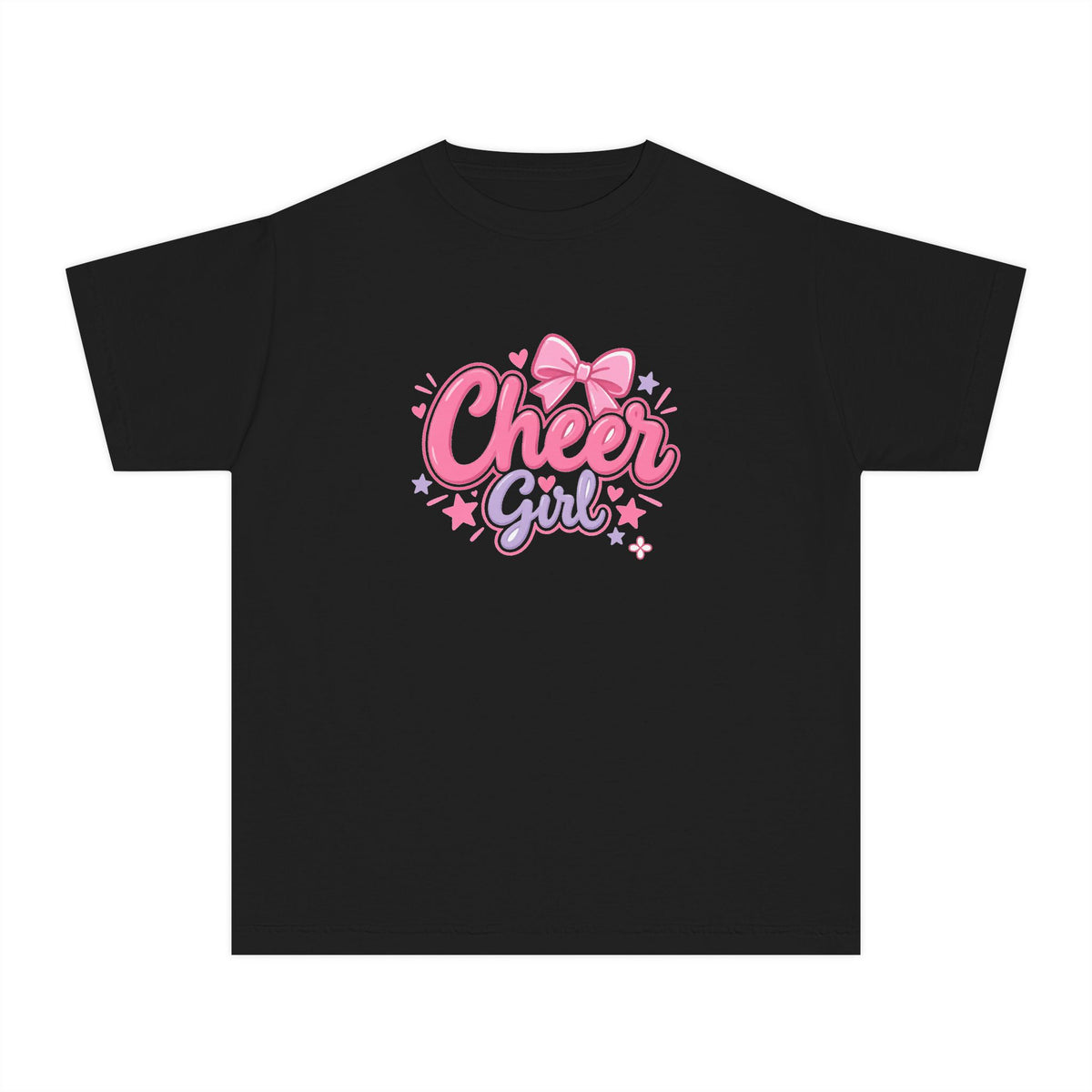 Cheer Girl Youth T-Shirt | Girls Cheer Comfort Colors Youth Tee
