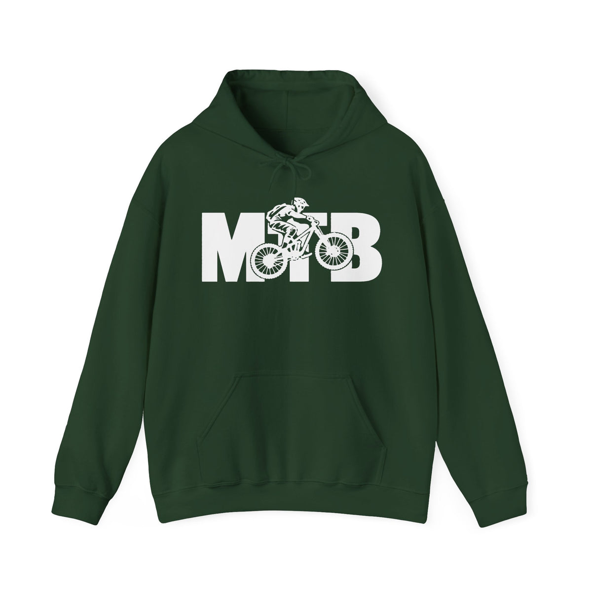 MTB Mountain Bike Hoodie | Mountain Bike Rider Graphic | Gildan Hoodie
