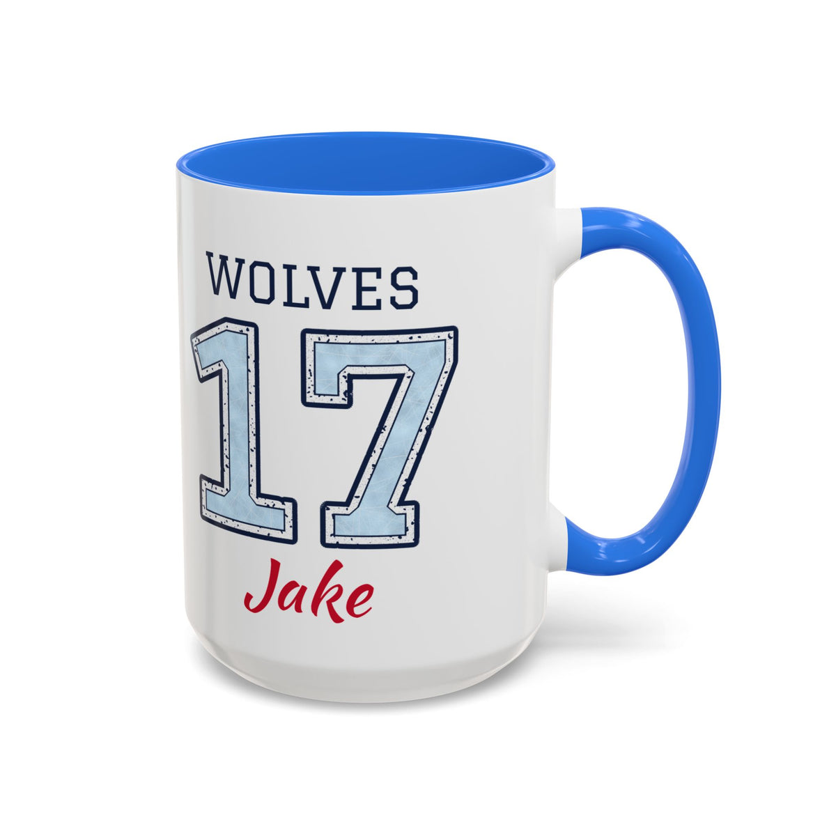 Personalized Hockey Mom Mug - Proud Today. Proud Always. | Custom Team Name, Number & Player Name | Hockey Dad, Grandma Gift | 15 oz