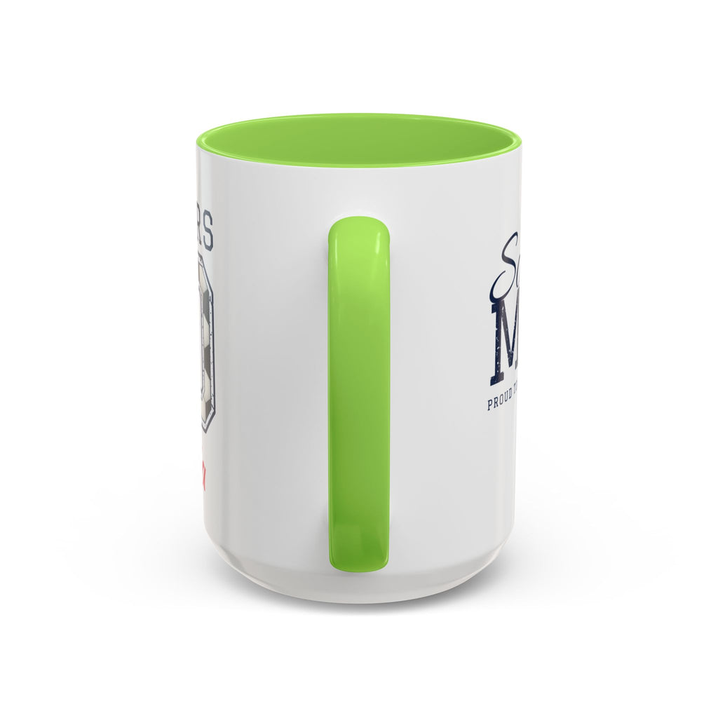 Personalized Soccer Mom Mug - Proud Today. Proud Always. | Custom Team Name, Number & Player Name | Soccer Dad, Grandma Gift | 15 oz