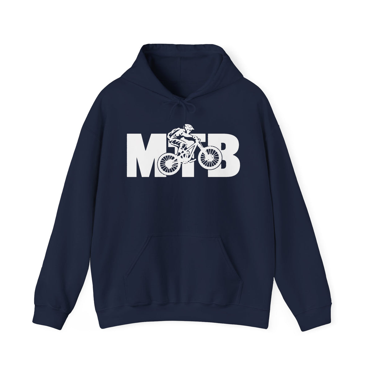 MTB Mountain Bike Hoodie | Mountain Bike Rider Graphic | Gildan Hoodie