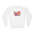 Dream It Swing It Believe It Youth Sweatshirt | Softball Girl | Girls Softball Youth Crewneck