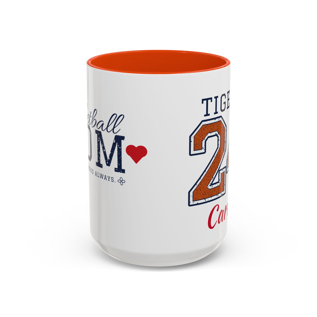Personalized Basketball Mom Mug - Proud Today. Proud Always. | Custom Team Name, Number & Player Name | Basketball Dad, Grandma Gift | 15 oz