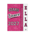 Personalized Dance Blanket - Varsity Split Design | Custom Team Name, Class Year & Dancer Name | Dancer, Recital Gift | Plush Throw