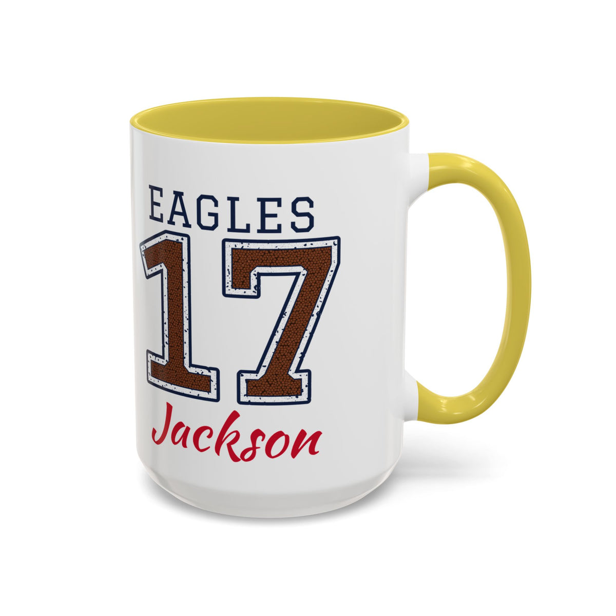 Personalized Football Mom Mug - Proud Today. Proud Always. | Custom Team Name, Number & Player Name | Football Dad, Grandma Gift | 15 oz