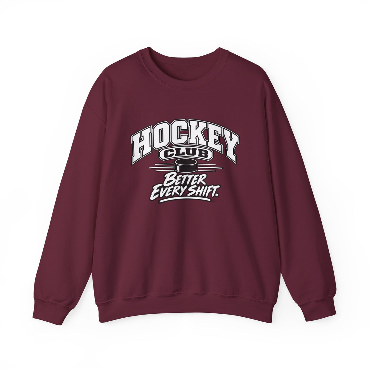 Hockey Club Sweatshirt | Better Every Shift | Hockey Gildan Crewneck